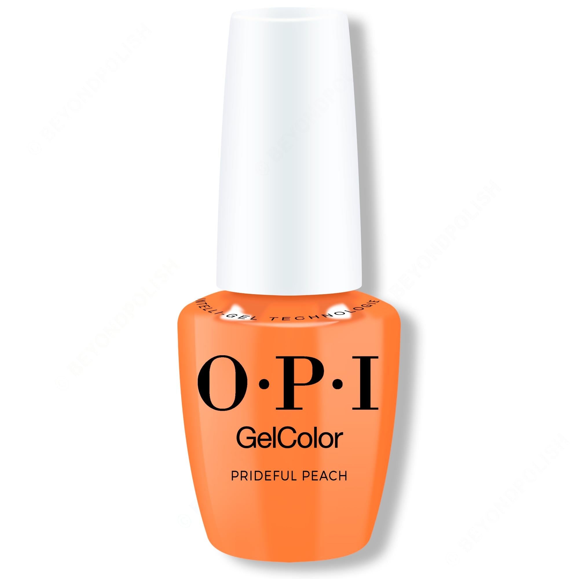 OPI GelColor Intelli-Gel - Prideful Peach 0.5 oz - Salon Quality