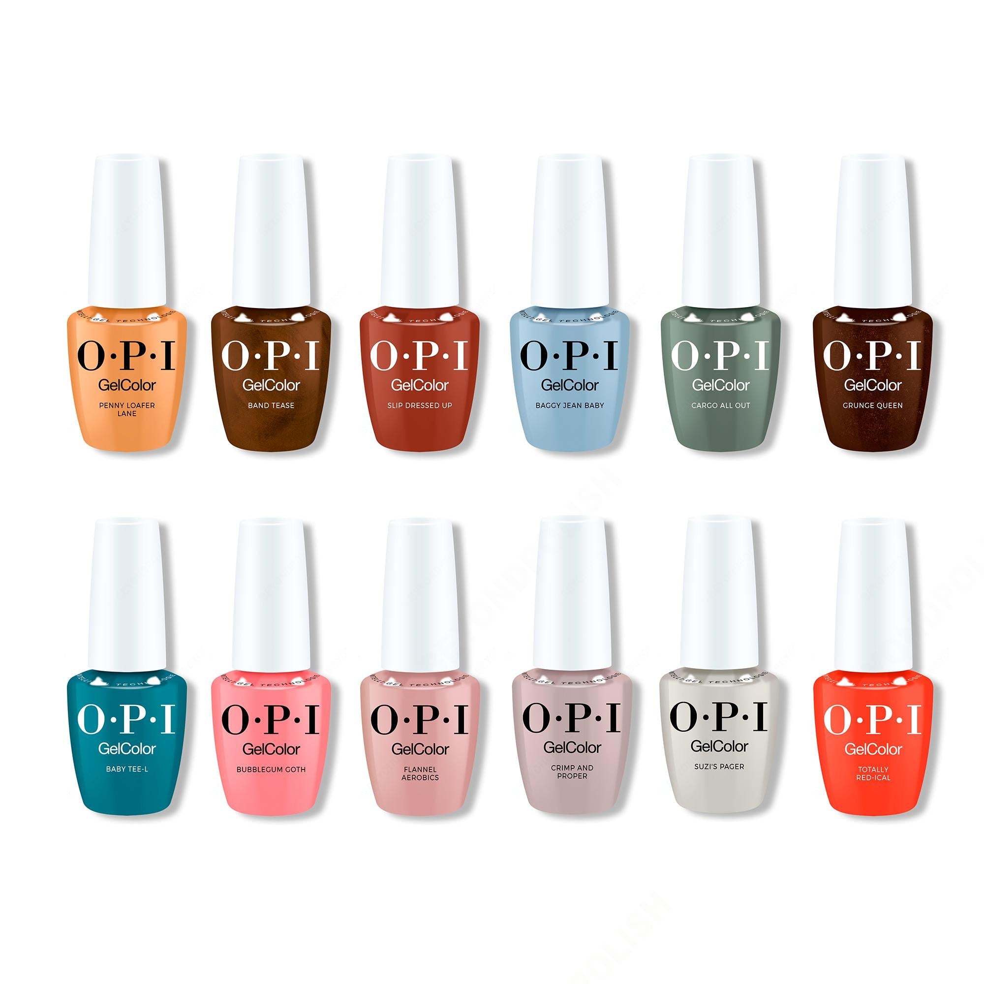 OPI GelColor Intelli-Gel Set - What's Your Mani‑tude Fall 2025 Collection - Salon Quality