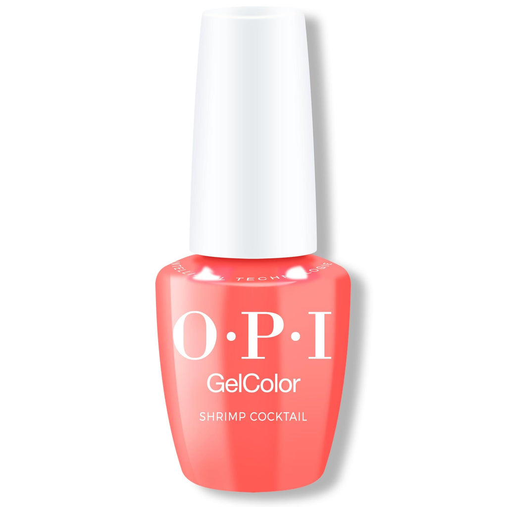 OPI GelColor Intelli-Gel - Shrimp Cocktail 0.5 oz - OPIcons Spring 2026 - Salon Quality