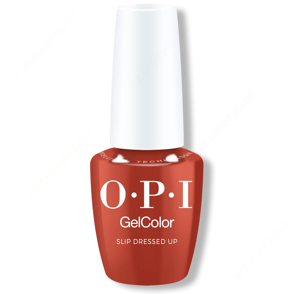 OPI GelColor Intelli-Gel - Slip Dressed Up 0.5 oz - Salon Quality