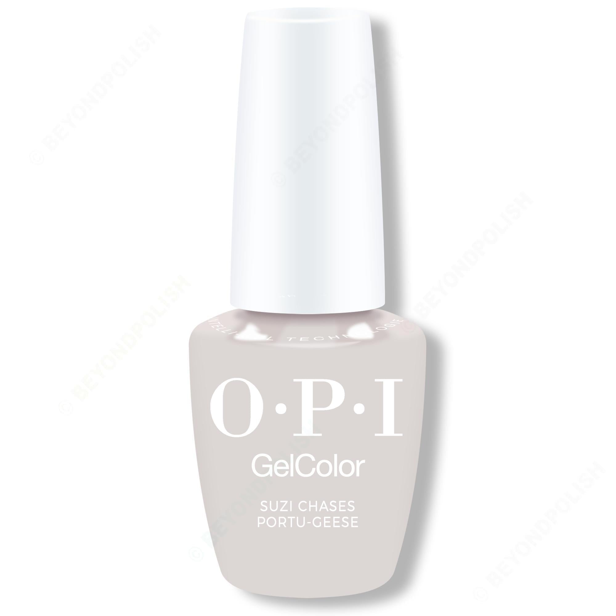 OPI GelColor Intelli-Gel - Suzi Chases Portu-Geese 0.5 oz - Salon Quality
