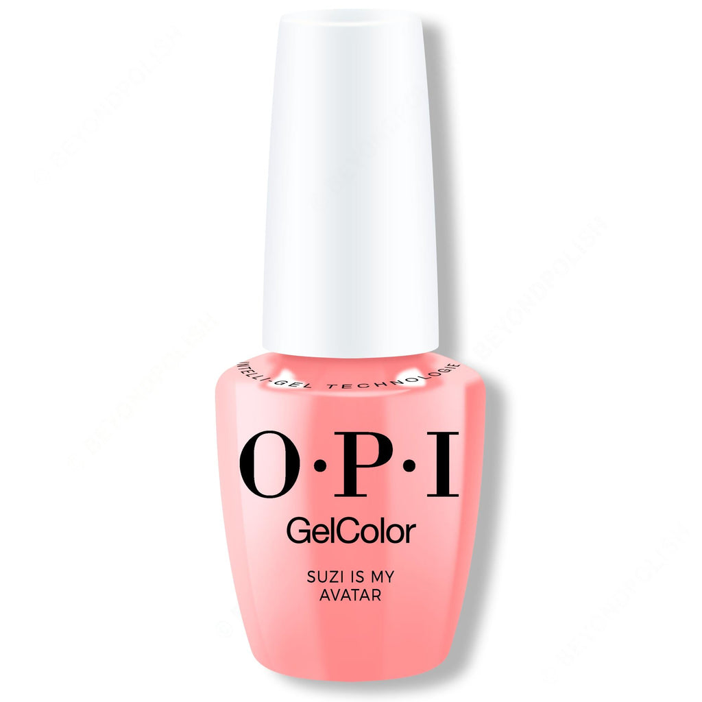 OPI GelColor Intelli-Gel - Suzi Is My Avatar 0.5 Oz - Salon Quality