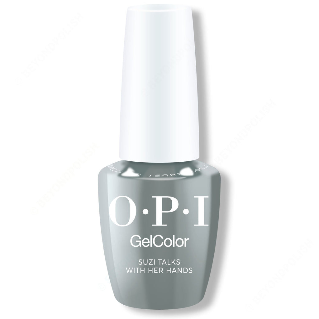 OPI GelColor Intelli-Gel - Suzi Talks With Her Hands 0.5 oz - Salon Quality