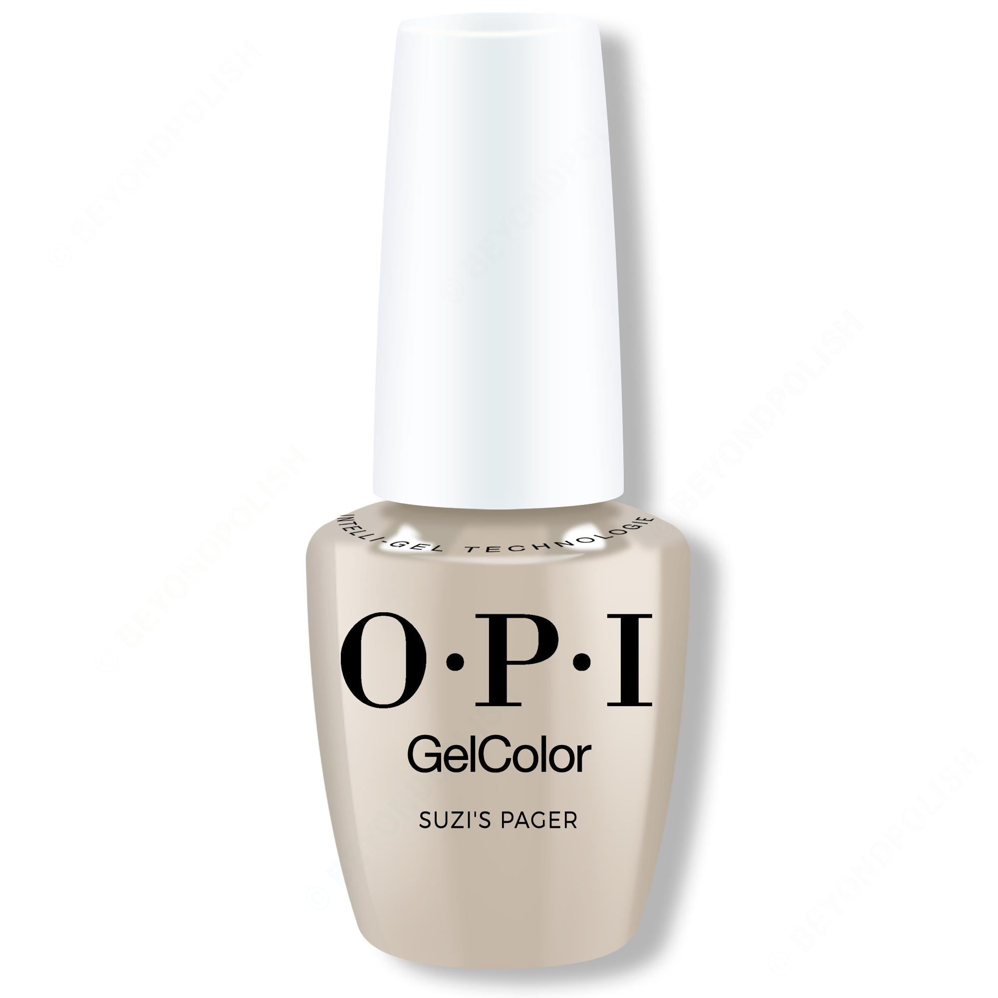 OPI - Gel, Lacquer & Dip Intelli-Gel Combo - Suzis Pager - Salon Quality