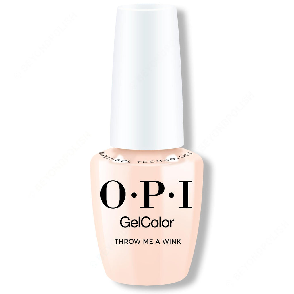 OPI GelColor Intelli-Gel - Throw Me A Wink 0.5 oz - Salon Quality