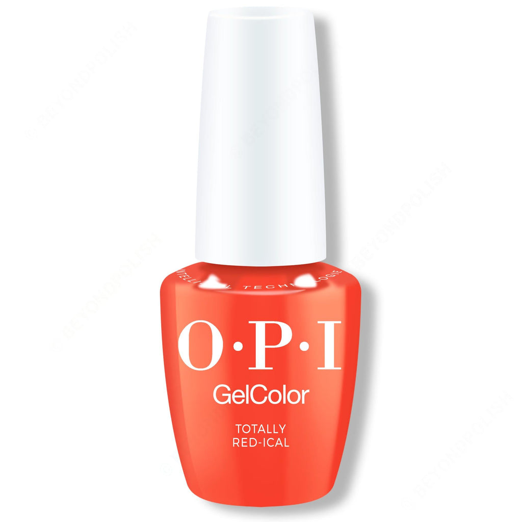 OPI GelColor Intelli-Gel - Totally Red-ical 0.5 oz - Salon Quality