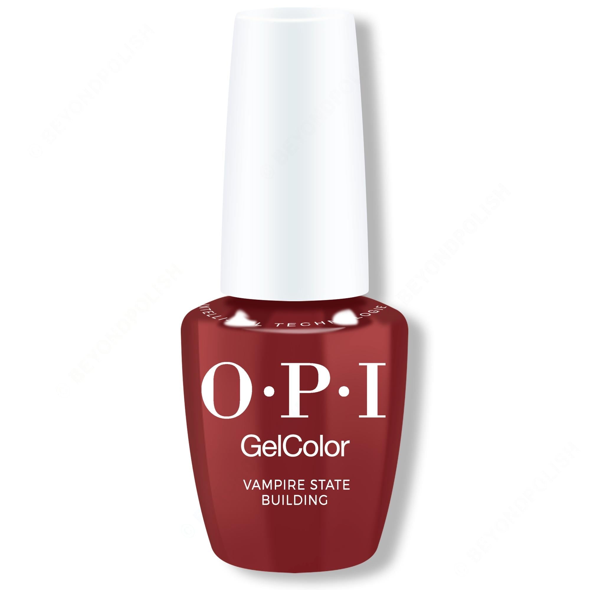 OPI GelColor Intelli-Gel - Vampire State Building 0.5 oz - Salon Quality