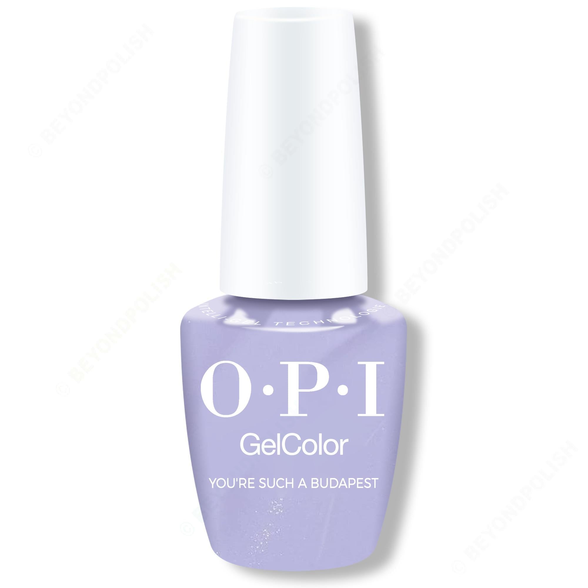 OPI GelColor Intelli-Gel - You're Such a Budapest 0.5 oz - Salon Quality