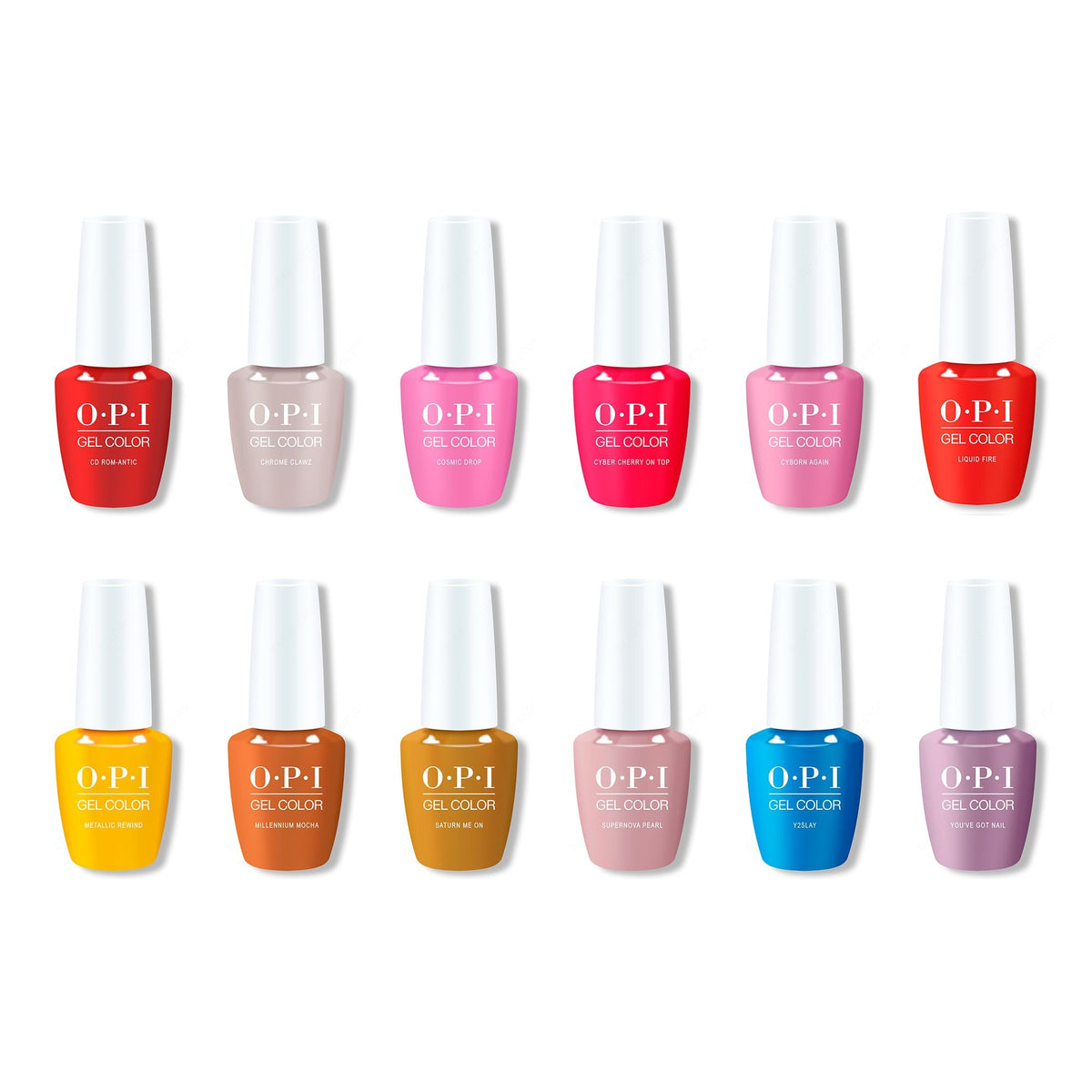 OPI GelColor - Metallic Mega Mix Fall 2024 Collection 0.5 oz - Salon Quality
