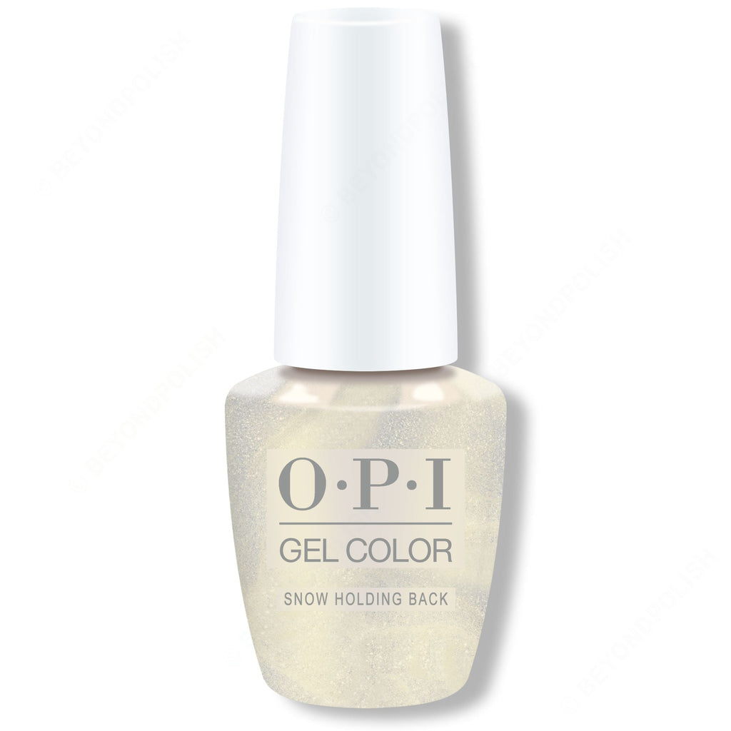 OPI GelColor - Snow Holding Back 0.5 oz - Salon Quality