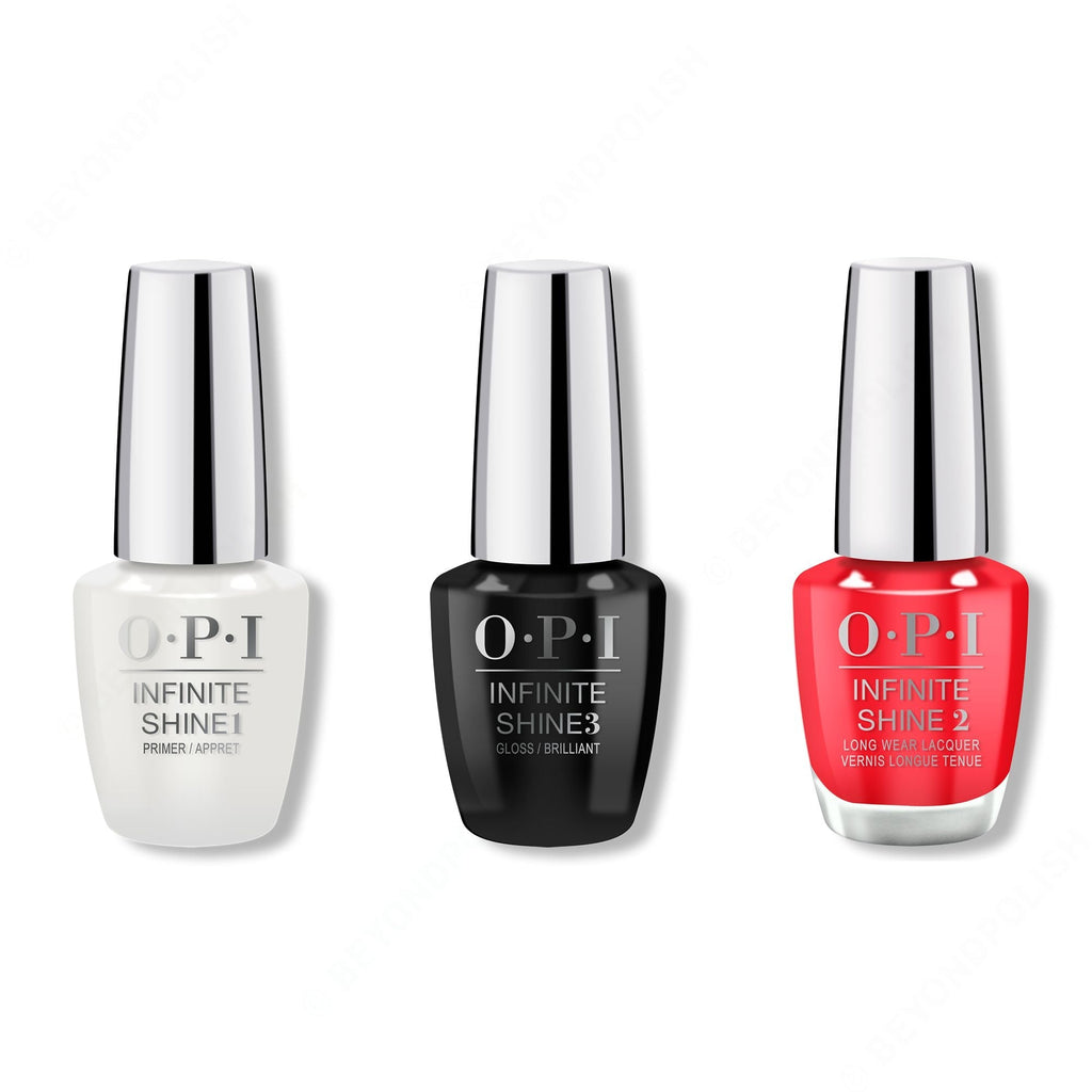 OPI - Infinite Shine Combo - Base, Top & Adam said "It's New Year's, Eve" - Salon Quality