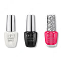 OPI - Infinite Shine Combo - Base, Top & All About The Bows - Salon Quality