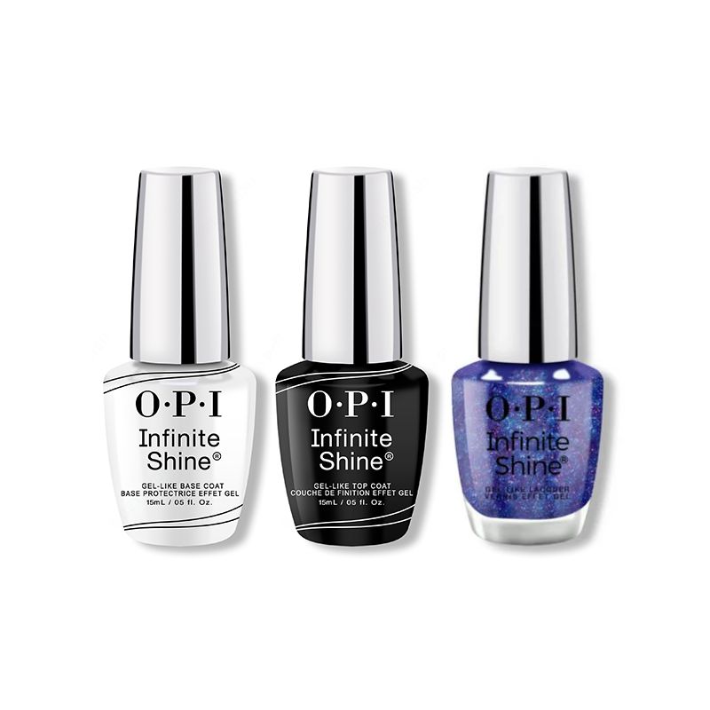 OPI - Infinite Shine Combo - Base, Top & Am 2 PM - Salon Quality