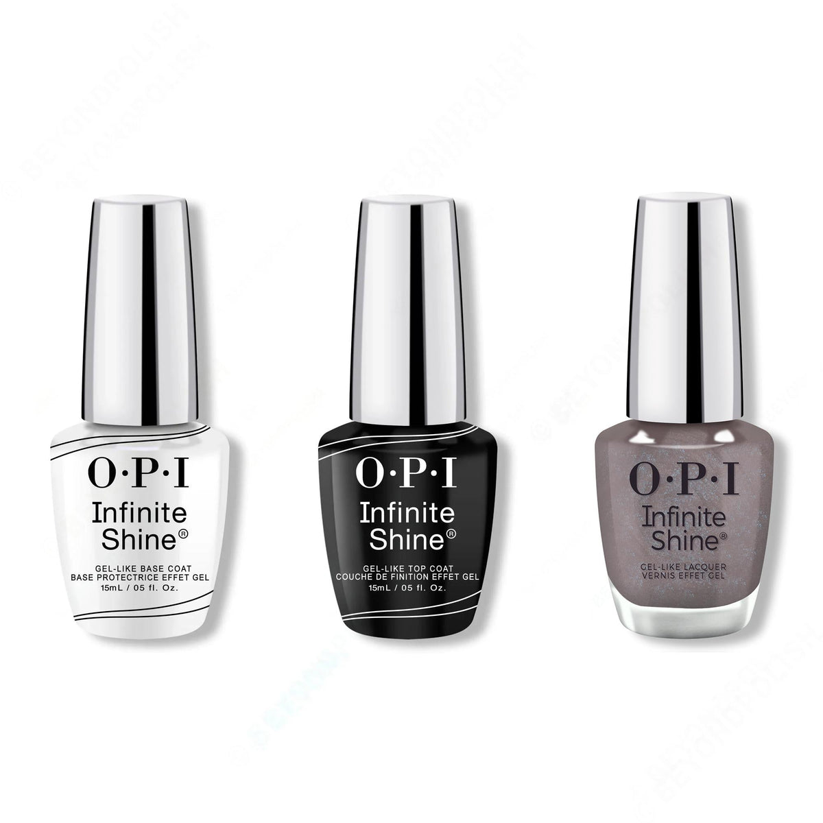OPI - Infinite Shine Combo - Base, Top & Belly Button Bling - Salon Quality
