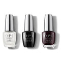 OPI - Infinite Shine Combo - Base, Top & Black To Reality 0.5 oz - Salon Quality