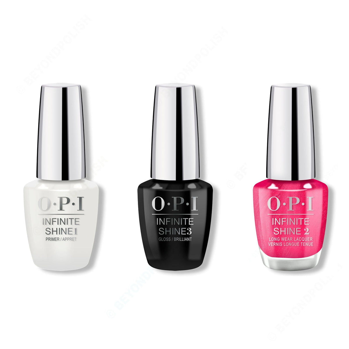 OPI - Infinite Shine Combo - Base, Top & Blame the Mistletoe - Salon Quality
