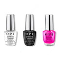 OPI - Infinite Shine Combo - Base, Top & Brighter Daze Ahead - Salon Quality