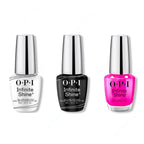 OPI - Infinite Shine Combo - Base, Top & Brighter Daze Ahead - Salon Quality