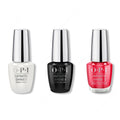 OPI - Infinite Shine Combo - Base, Top & Cajun Shrimp - Salon Quality