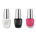 OPI - Infinite Shine Combo - Base, Top & Cha-Ching Cherry - Salon Quality