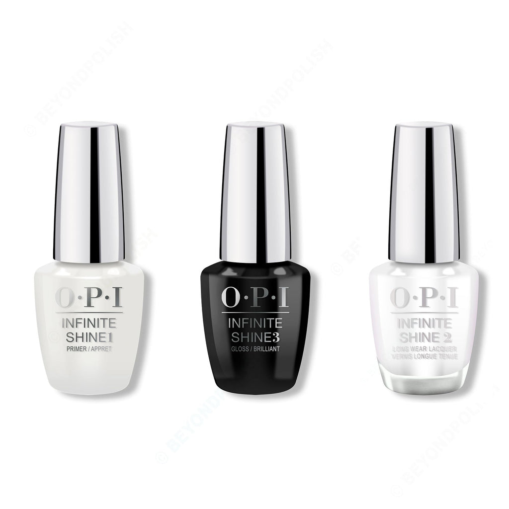 OPI - Infinite Shine Combo - Base, Top & Chill 'Em With Kindness - Salon Quality