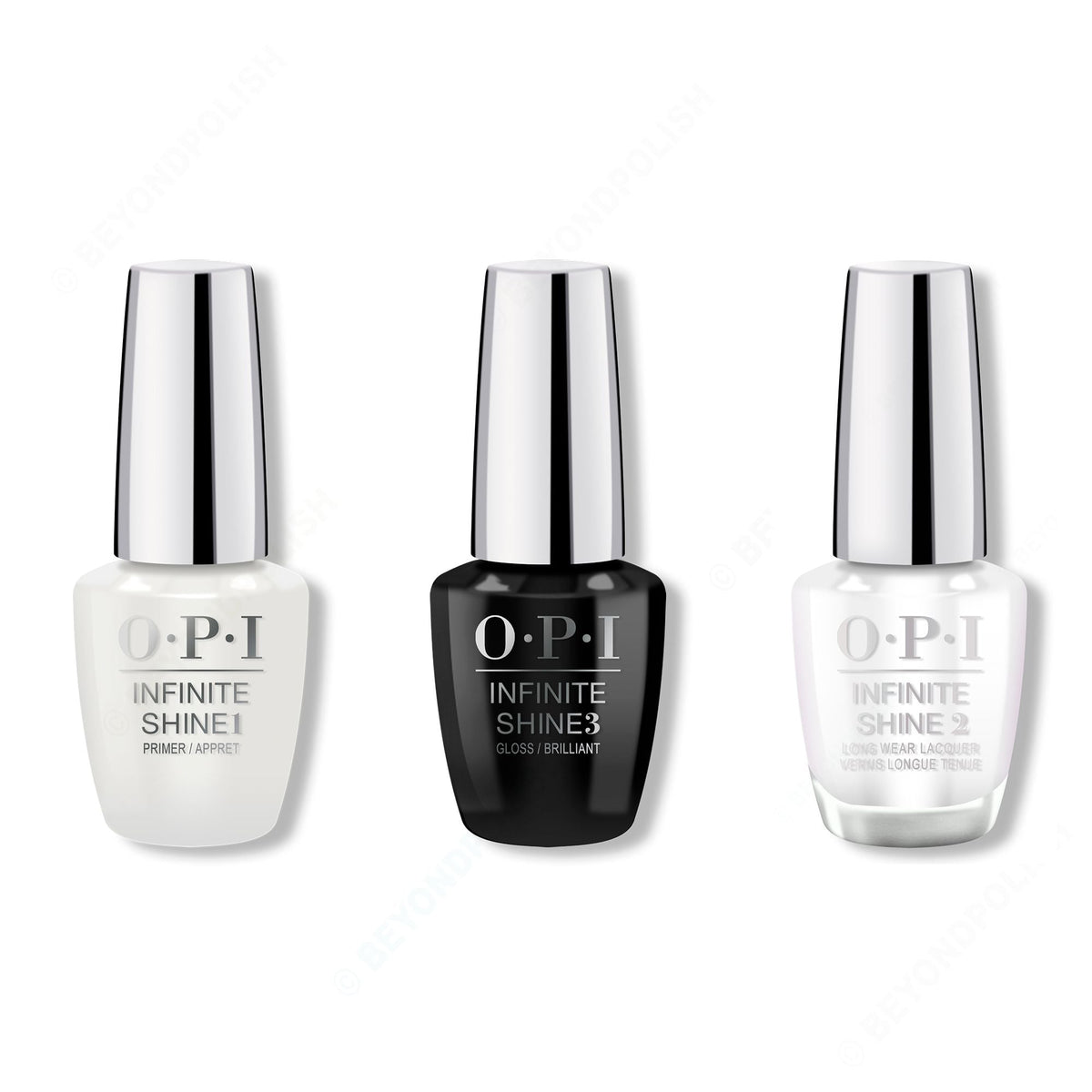OPI - Infinite Shine Combo - Base, Top & Chill 'Em With Kindness - Salon Quality
