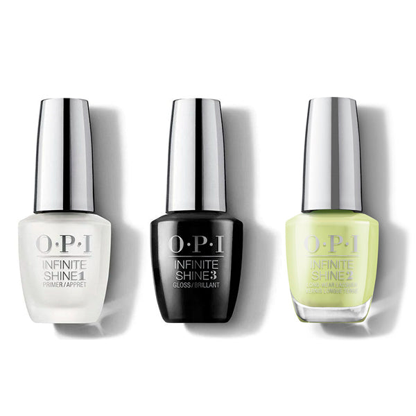 OPI - Infinite Shine Combo - Base, Top & Clear Your Cash - Salon Quality