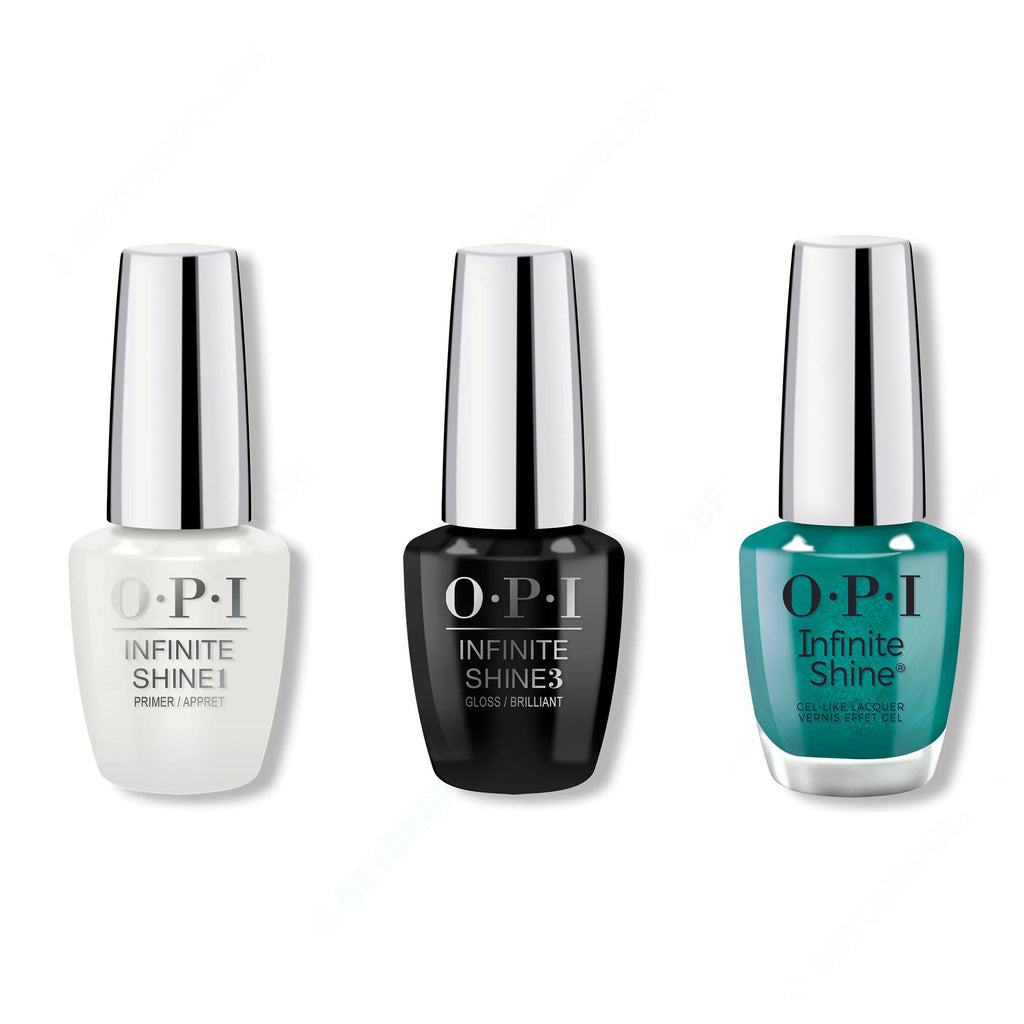 OPI - Infinite Shine Combo - Base, Top & Cos-mo Money - Salon Quality