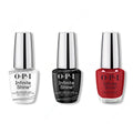 OPI - Infinite Shine Combo - Base, Top & Crankin' Holiday Jams - Salon Quality