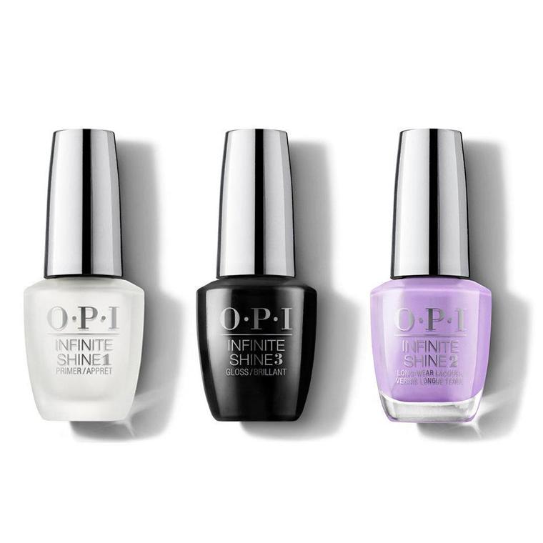 OPI - Infinite Shine Combo - Base, Top & Do You Lilac It - Salon Quality
