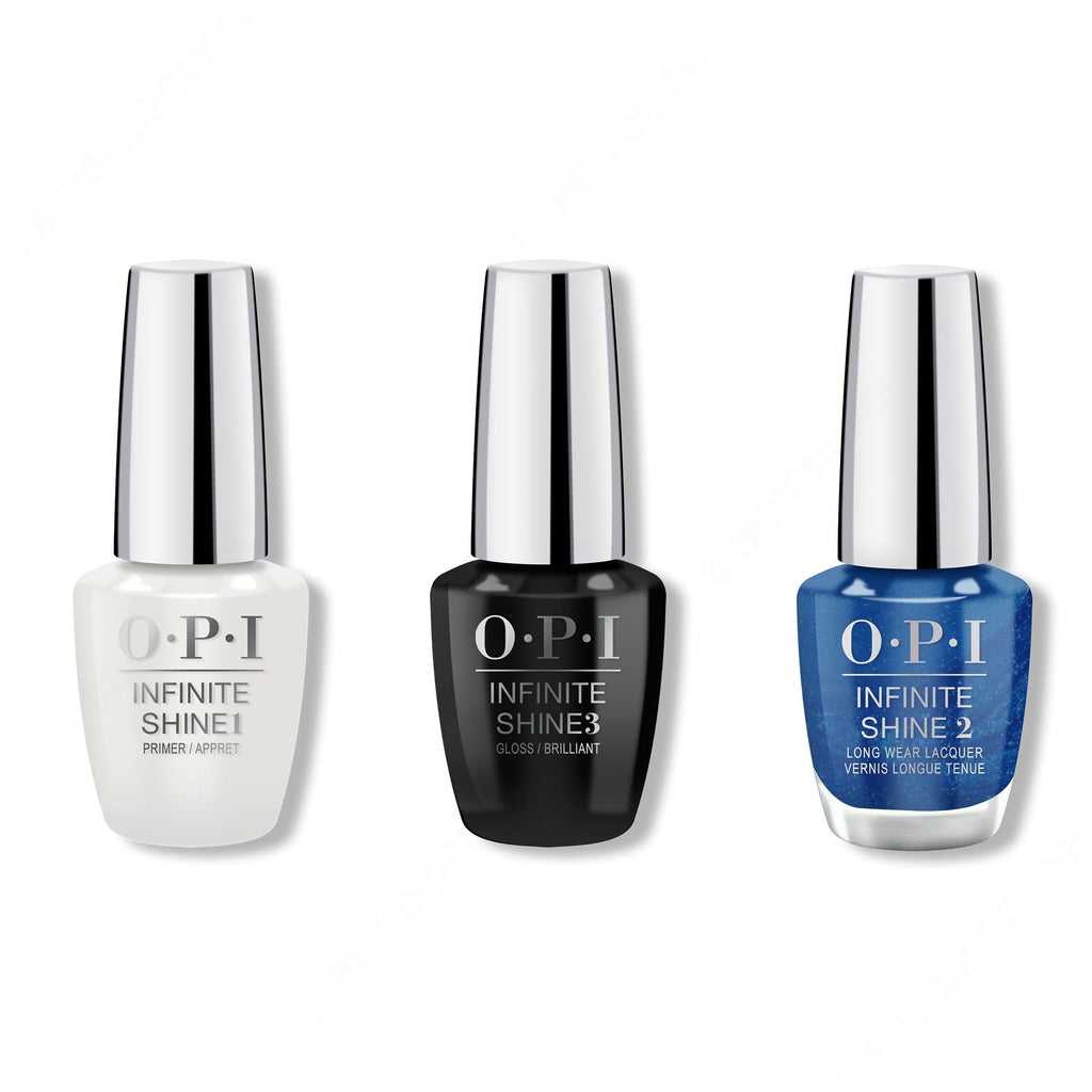 OPI - Infinite Shine Combo - Base, Top & Do You Sea What I Sea - Salon Quality