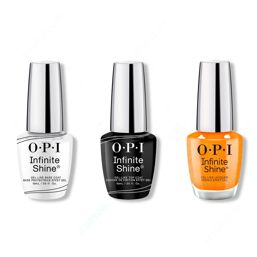 OPI - Infinite Shine Combo - Base, Top & Dreamsicle - Salon Quality