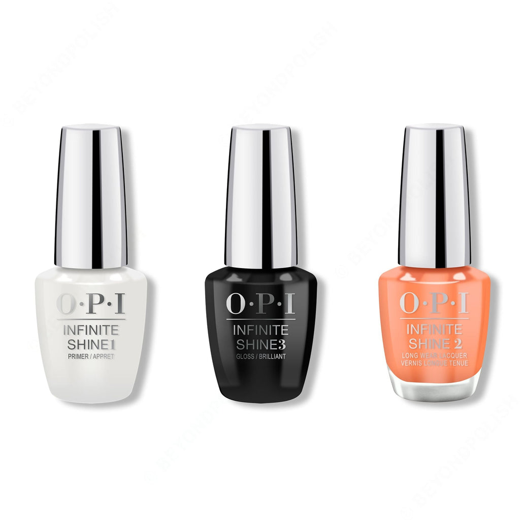 OPI - Infinite Shine Combo - Base, Top & Endurance Race To The Finish - Salon Quality