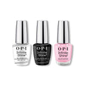 OPI - Infinite Shine Combo - Base, Top & Faux-Ever Yours - Salon Quality