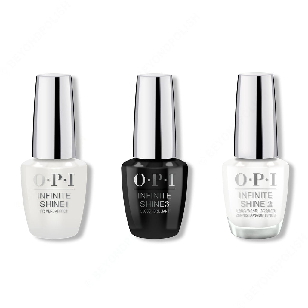 OPI - Infinite Shine Combo - Base, Top & Funny Bunny - Salon Quality