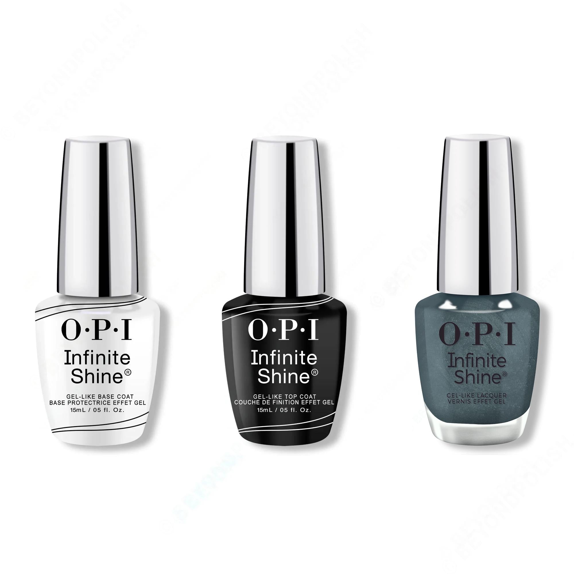 OPI - Infinite Shine Combo - Base, Top & Get in Platform-ation - Salon Quality