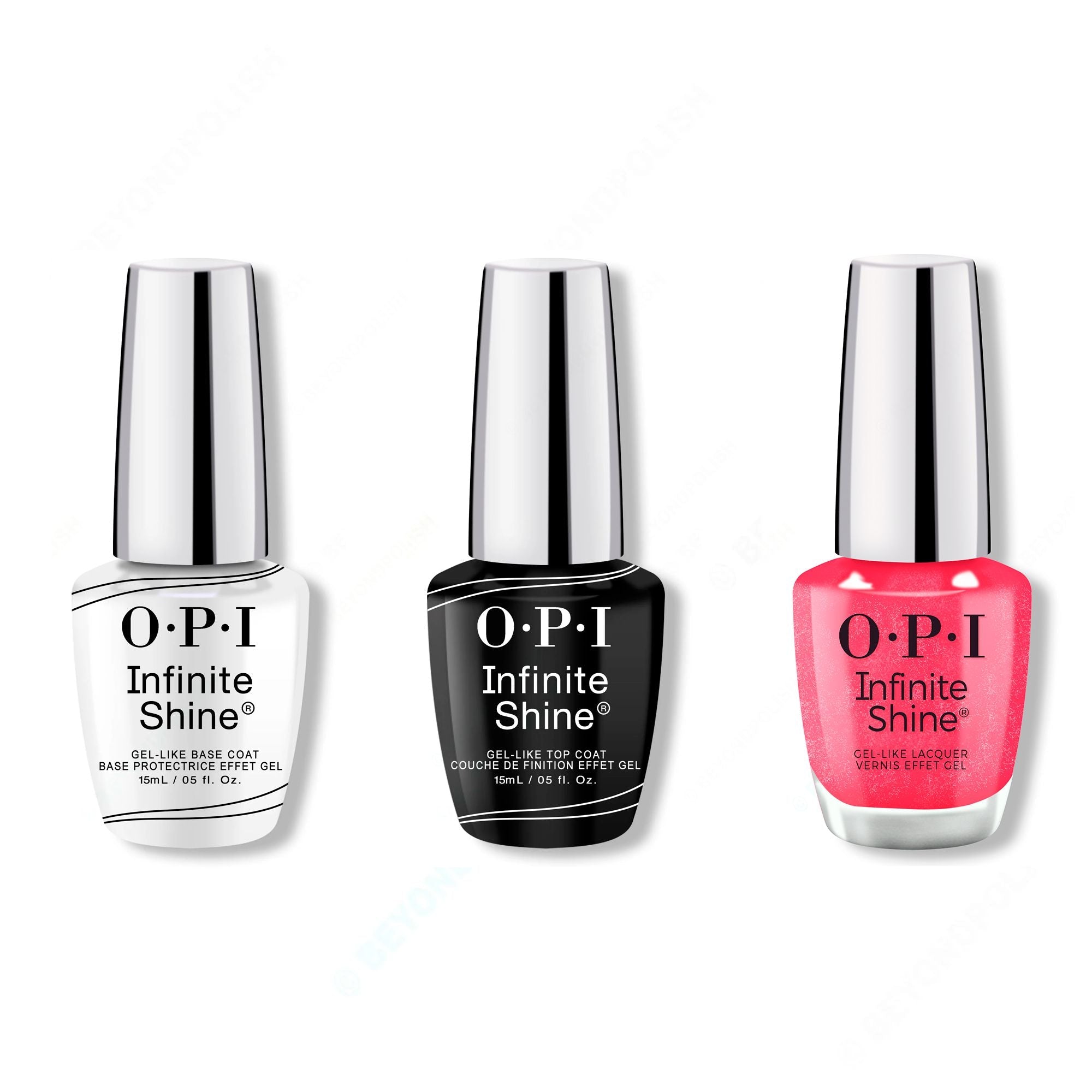 OPI - Infinite Shine Combo - Base, Top & Glossed in Your Thoughts - Salon Quality