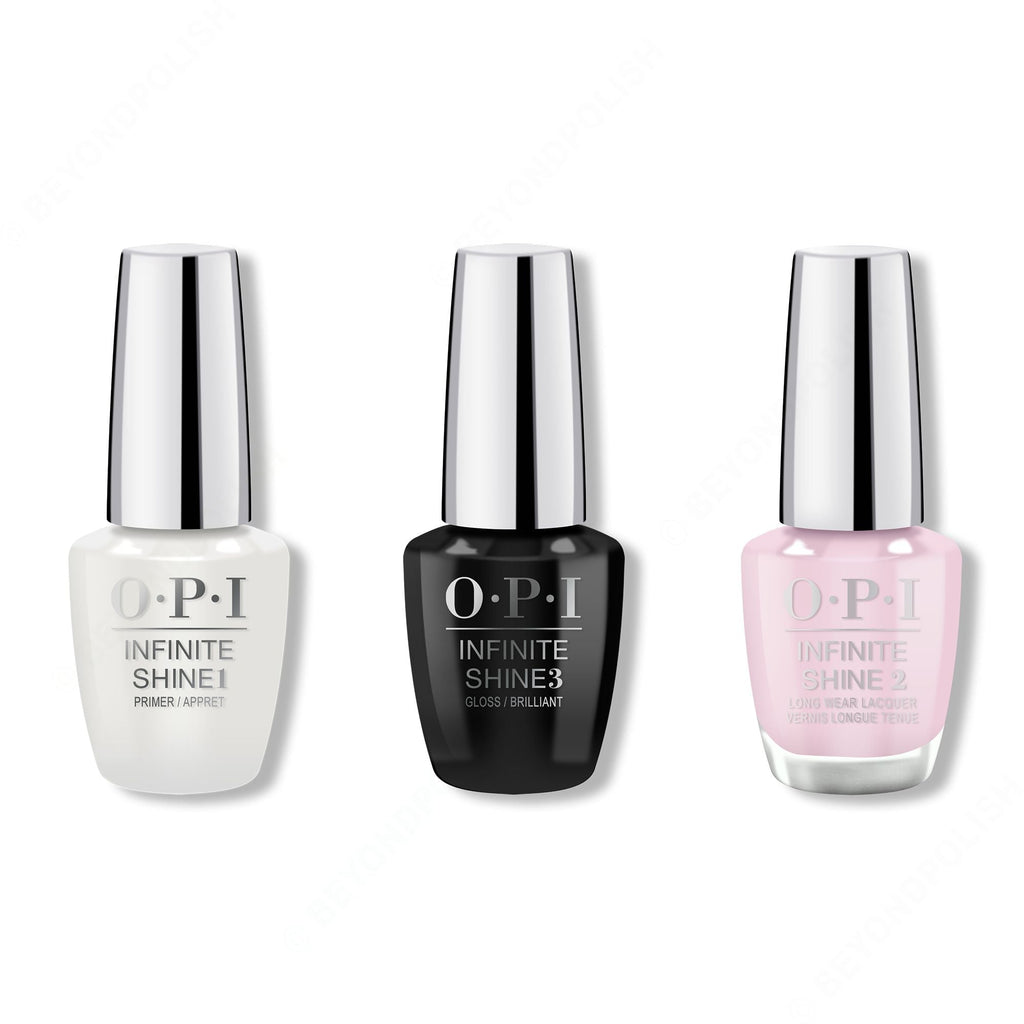 OPI - Infinite Shine Combo - Base, Top & Hollywood & Vibe - Salon Quality