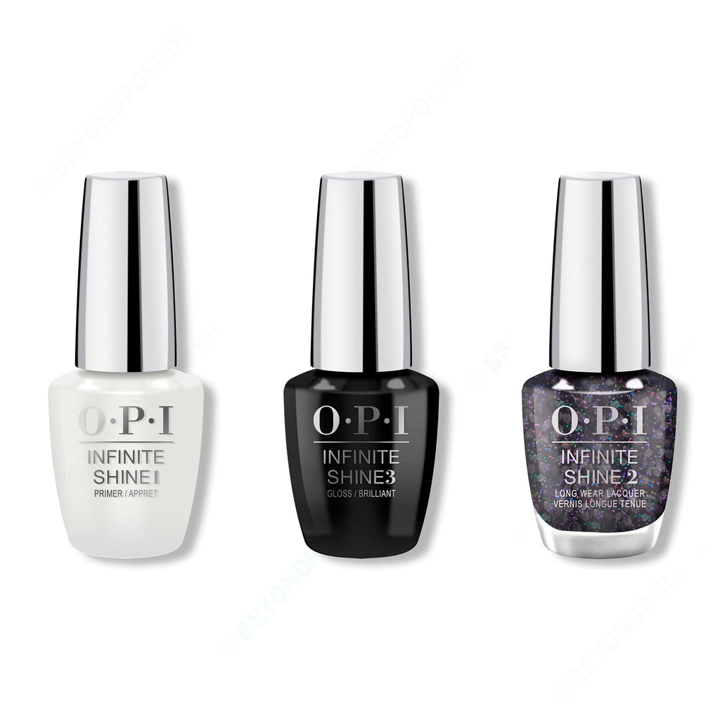 OPI - Infinite Shine Combo - Base, Top & Hot & Coaled - Salon Quality