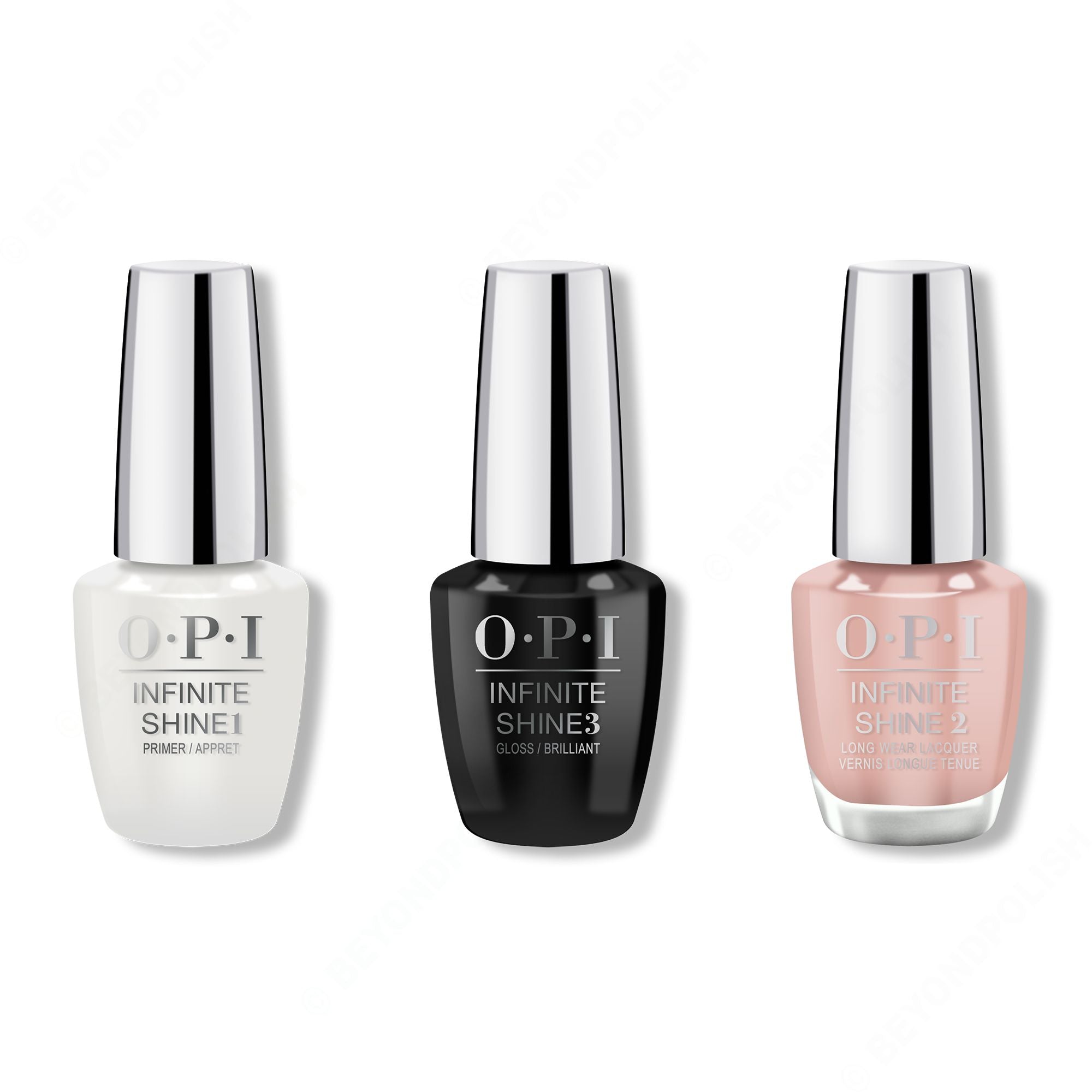 OPI - Infinite Shine Combo - Base, Top & It Never Ends - Salon Quality