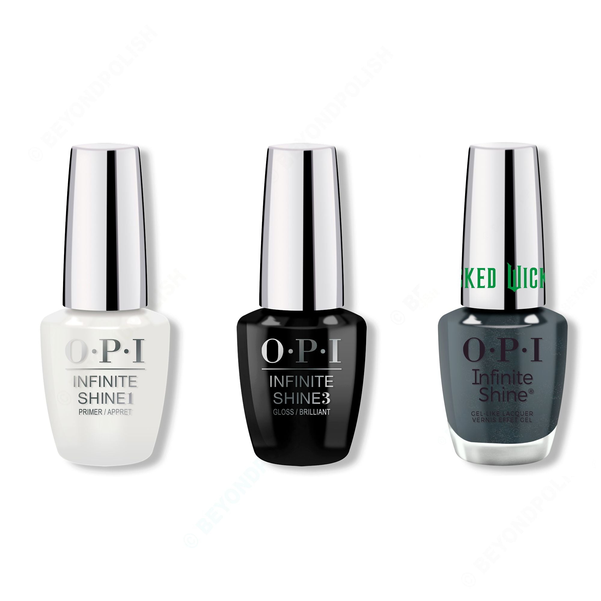 OPI - Infinite Shine Combo - Base, Top & It's the Shiz - Salon Quality