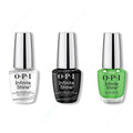 OPI - Infinite Shine Combo - Base, Top & Jelly Green with Envy - Salon Quality