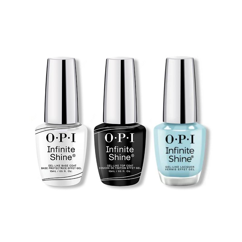 OPI - Infinite Shine Combo - Base, Top & Last From The Past - Salon Quality