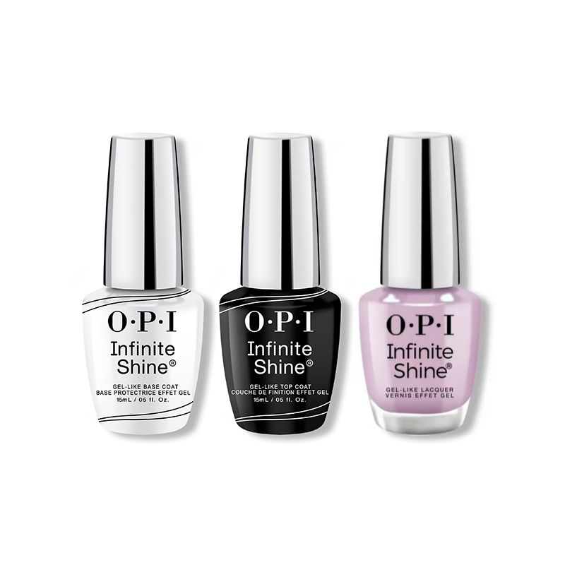 OPI - Infinite Shine Combo - Base, Top & Last Glam Standing - Salon Quality