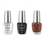 OPI - Infinite Shine Combo - Base, Top & Lip Hot Liner - Salon Quality