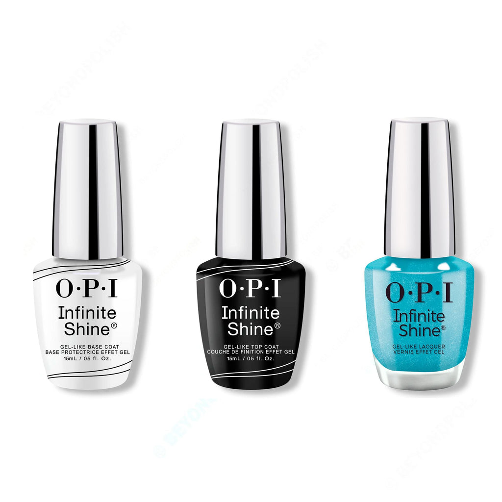 OPI - Infinite Shine Combo - Base, Top & Living the Fanta-Sea - Salon Quality