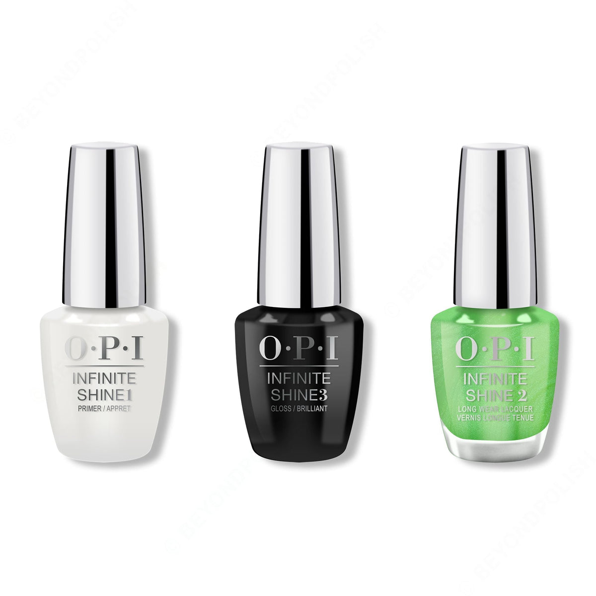 OPI - Infinite Shine Combo - Base, Top & Make Rainbows - Salon Quality