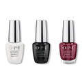 OPI - Infinite Shine Combo - Base, Top & Malaga Wine - Salon Quality
