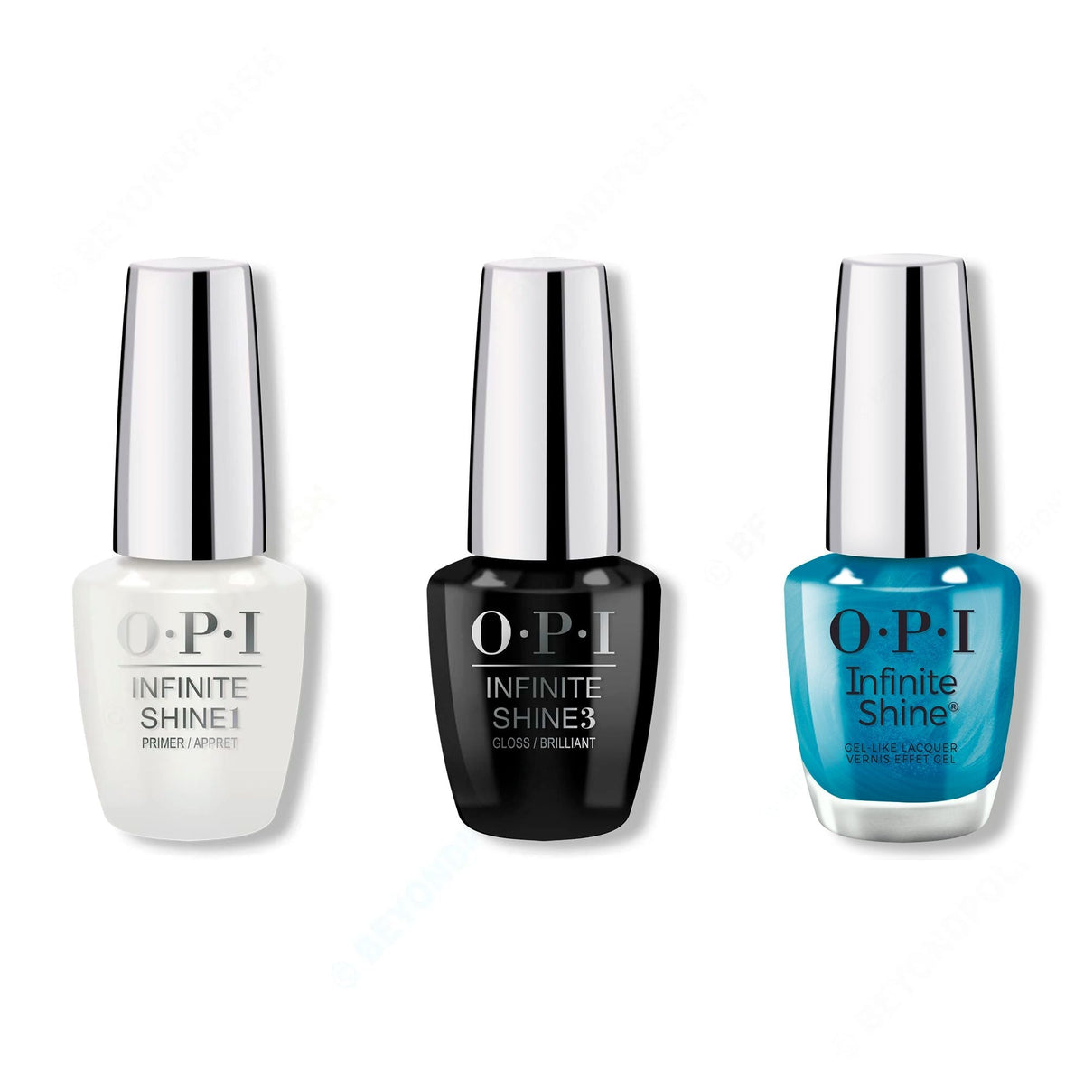 OPI - Infinite Shine Combo - Base, Top & MillenniYUM - Salon Quality