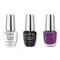 OPI - Infinite Shine Combo - Base, Top & My Berry Janes - Salon Quality